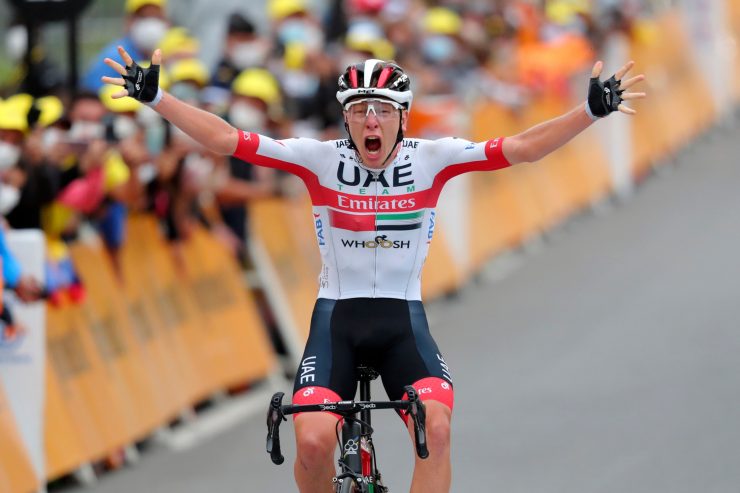 Tour de France / Pogacar gewinnt letzte Pyrenäen-Etappe – Roglic holt Gelb, Jungels auf Platz 26