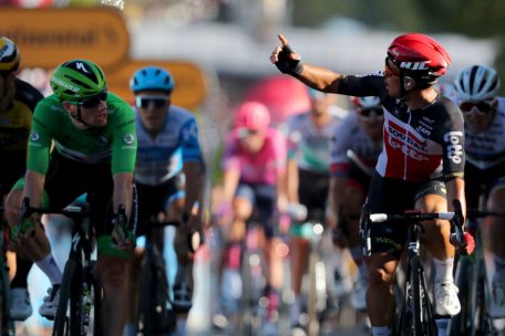 Tour de France / 11. Etappe: Caleb Ewan gewinnt Massensprint, Jungels attackiert kurz vor dem Ziel