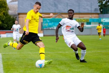 F91-Stürmer Edvin Muratovic / Neuer Anlauf, neue Träume