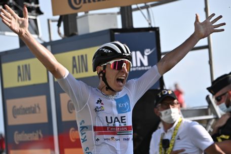 Tour de France / Pogacar siegt auf dem Grand Colombier - Jungels fährt als 43. über die Ziellinie