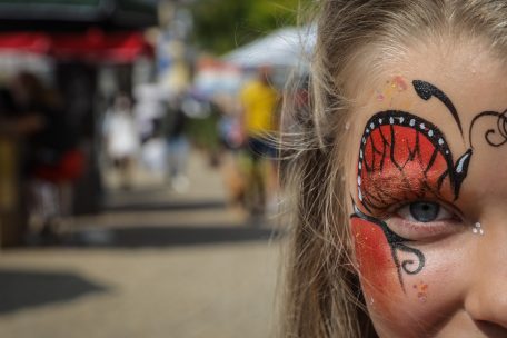 Beim diesjährigen Theaterfest gab es auch Workshops für Kinder