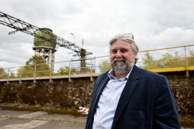 Esch / Von der „Metzeschmelz“ zum „Quartier Alzette“: Interview mit Agora-Direktor Yves Biwer