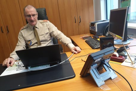 General Alain Duschène nimmt sich an seinem letzten offiziellen Arbeitstag nochmals Zeit, dem Tageblatt Rede und Antwort zu stehen