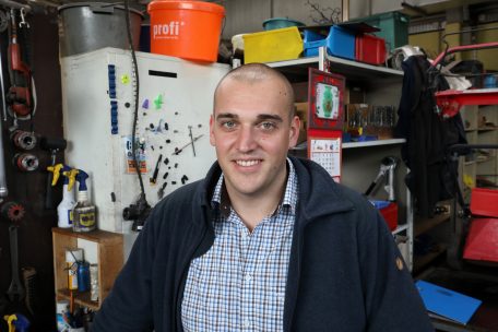 Charel Kneip, „chargé de direction“, ist seit vier Jahren bei „Nei Aarbecht“