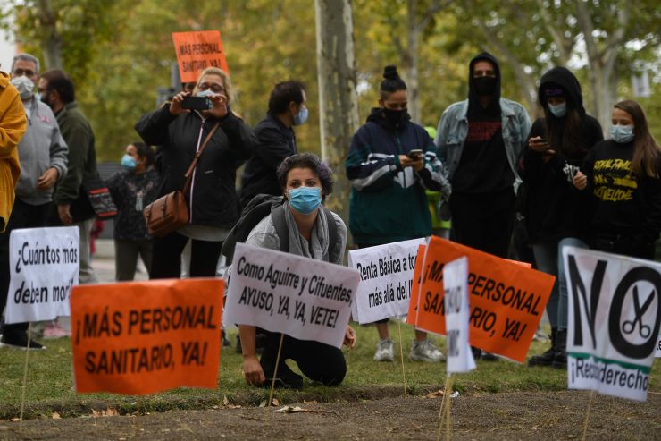 Spanien / Die erste europäische Hauptstadt ist wieder abgeriegelt