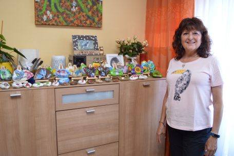 Sylvie Lorentz aus Ettelbrück hat sich spontan gemeldet, um an der Aktion „Gléckssteen“ teilzunehmen, nachdem sie selbst im Juli dieses Jahres wegen eines Lungentumors operiert werden musste