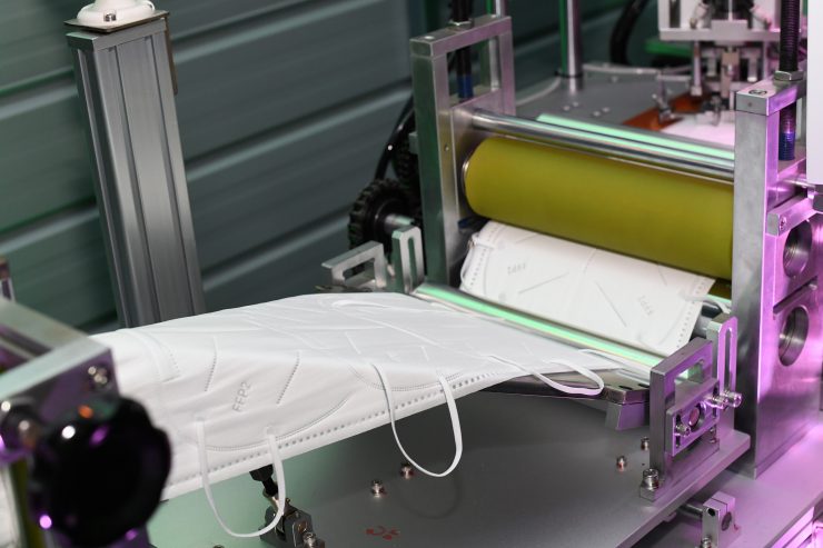 Luxemburg / Absolute Spitze beim Import von Schutzmasken