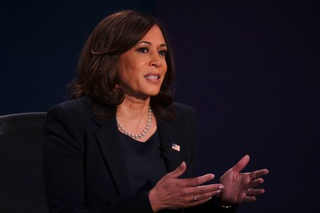 Die demokratische Vizekandidatin Kamala Harris