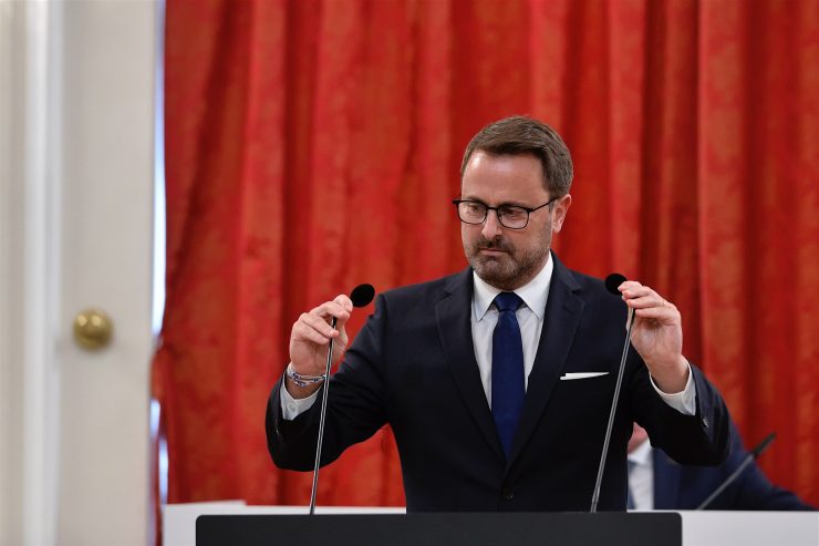 Rede zur Lage der Nation / Kritik der Opposition perlt an Premierminister Xavier Bettel ab
