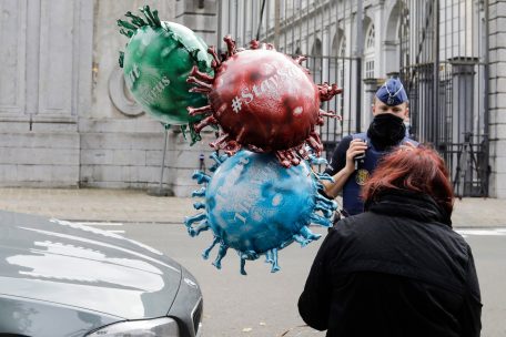 Corona / Belgien beschließt wegen Corona Teil-Lockdown