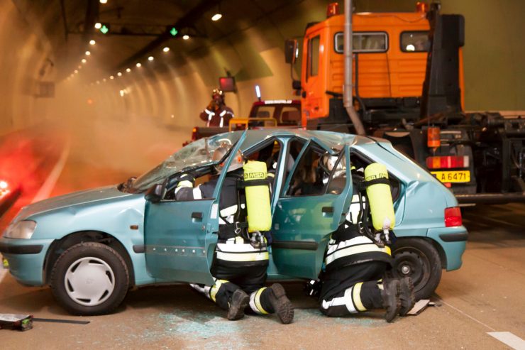 Verkehr / Der Autobahntunnel Markusberg auf der Luxemburger A13 ist am Sonntag gesperrt