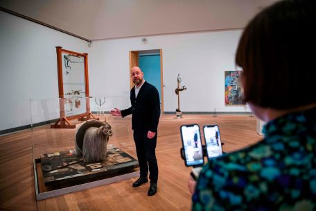 Kunstecke / „Combinepainting“ als neue Bildgattung: Zum 95. Geburtstag von Robert Rauschenberg