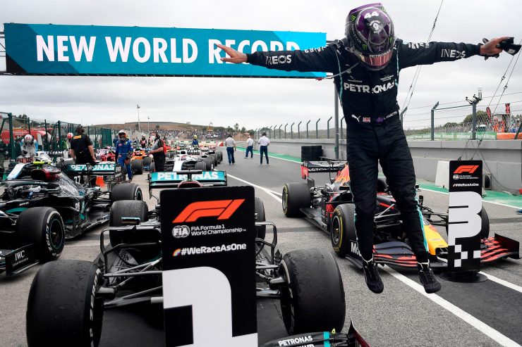 Formel 1 / 92 Siege: Hamilton stellt weiteren Rekord ein