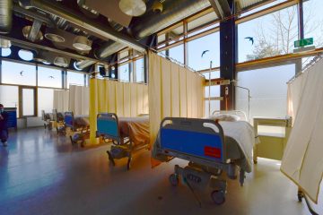 Corona-Pandemie / Im CHEM wird die Cafeteria zur Tagesklinik umfunktioniert