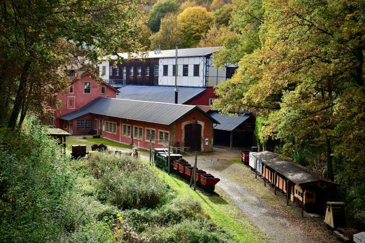 Cockerill-Grube in Esch-Ellergronn / Besuch in der Vergangenheit