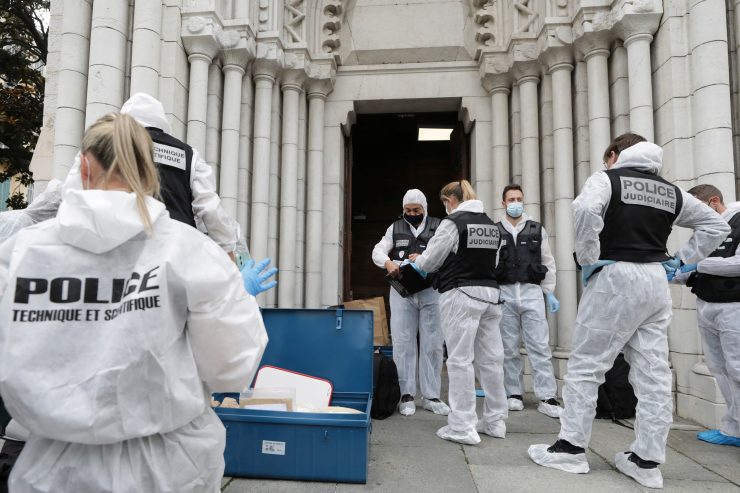 Frankreich / Enthauptung in der Kirche: Drei Tote nach islamistischem Terror in Nizza 