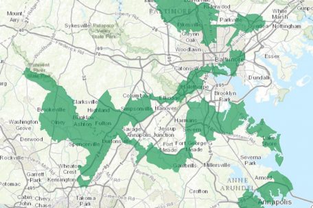 Der dritte Kongressbezirk von Maryland wurde 2014 von der &bdquo;Washington Post&ldquo; in die Top Ten der am st&auml;rksten verunreinigten Bezirke der Vereinigten Staaten aufgenommen