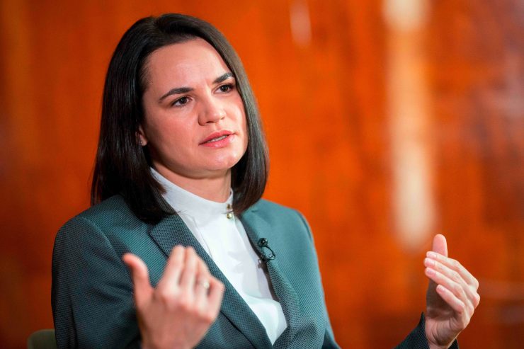 Interview  / Swetlana Tichanowskaja: „Die Menschen in Belarus wollen nicht mehr in einer Diktatur leben“