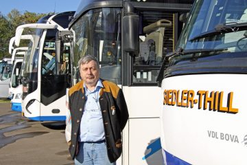Verkehr / Zwangspause im Busdepot: Corona setzt  kleinen Transport-Unternehmen besonders zu