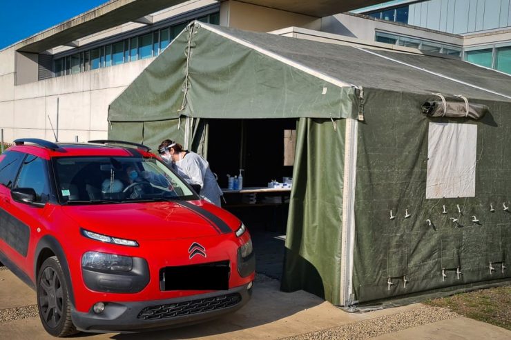 Coronavirus / Neue Testzentren sollen Warteschlangen unwahrscheinlicher machen