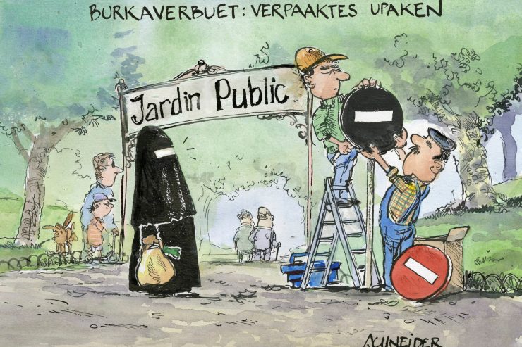 Neue Petitionen / Immobilienmarkt, Burkaverbot, Adapto, Rauchverbot und Polizeikarrieren