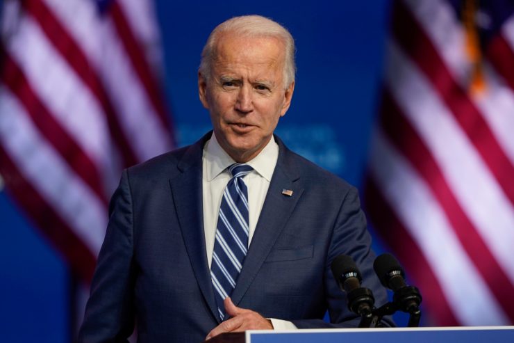 Sender-Prognosen / Biden gewinnt US-Wahl mit 306 Wahlleuten