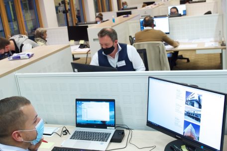 So sehen die neuen Büros des Contact Tracing aus