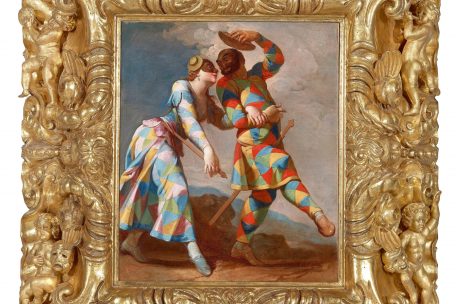 „Arlequin et Colombine“ de Giovanni Domenico Ferretti