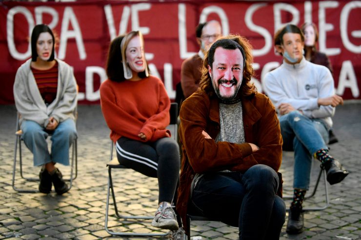 Zweite Welle / Norden gegen Süden, Alt gegen Jung, rechts gegen links – Wie Corona Italien spaltet