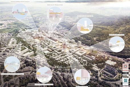 Gesamt&uuml;bersicht &uuml;ber das &bdquo;Quartier Alzette&ldquo;