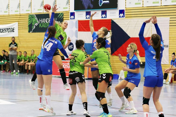 EHF Cup / Käerjengs Handballerinnen scheiden gegen Slavia Prag aus