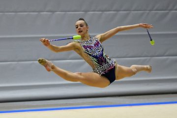 Rhythmische Sportgymnastik / EM in Kiew: Das Jahr mit einem positiven Gefühl beenden