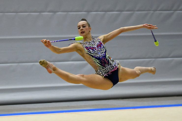 Rhythmische Sportgymnastik / EM in Kiew: Das Jahr mit einem positiven Gefühl beenden