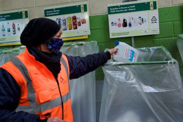 Öffentliche Hygiene / Trotz Anstieg der Einwohnerzahl wurde in der Stadt weniger Abfall produziert