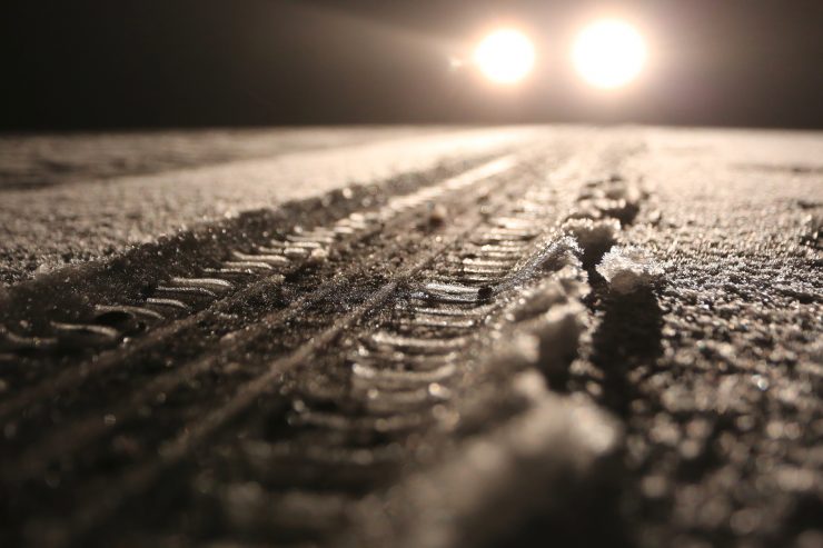 Warnstufe Orange / Glatteis und starker Eisregen am Montagabend