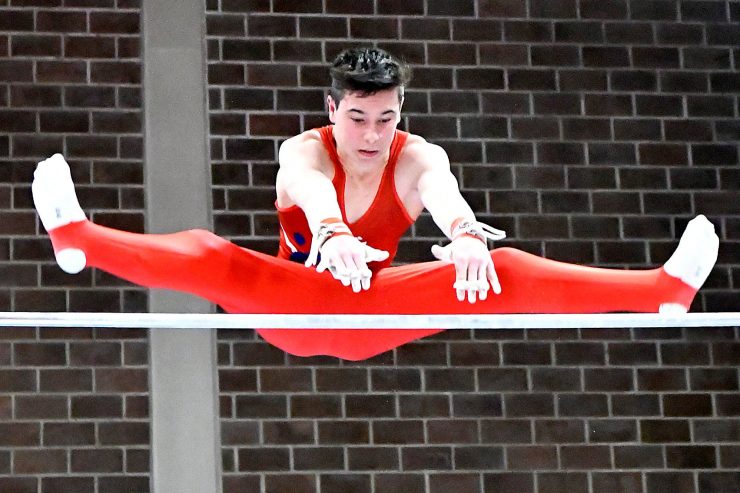 Kunstturn-EM / Junior Brandenburger im Mehrkampffinale