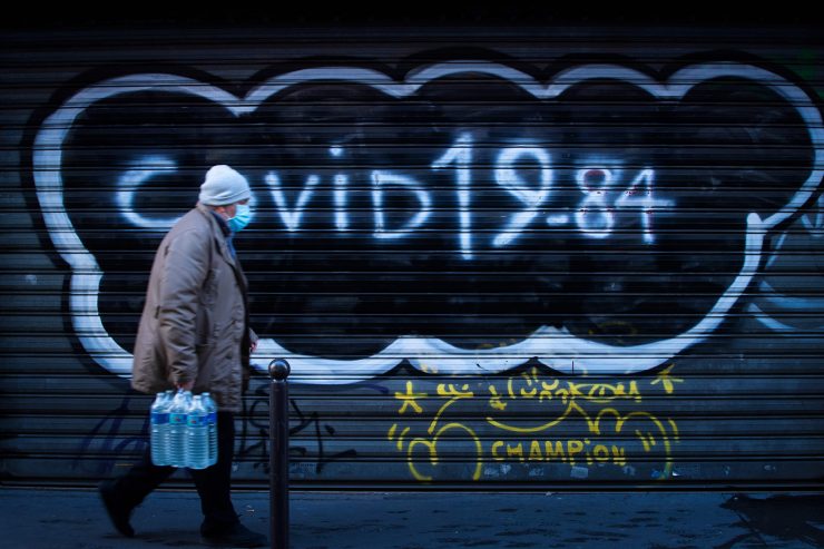 Frankreich / Corona-Ausgangssperre auch während  Silvesternacht