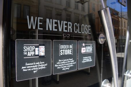 Wie wird die durch Lockdown, E-Commerce, Einkaufszentren und Home-Office gebeutelte Geschäftswelt in Zukunft aussehen?