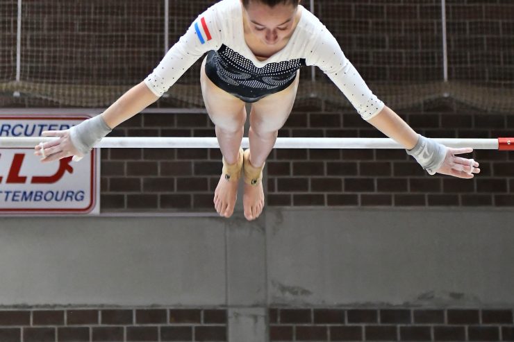 Kunstturn-EM / Doppeltes Pech: FLGym-Damen verpassen Mannschaftsfinale äußerst knapp