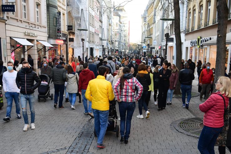 Lockdown / Luxemburg appelliert an die Deutschen: Kommen Sie nicht zum Einkaufen her