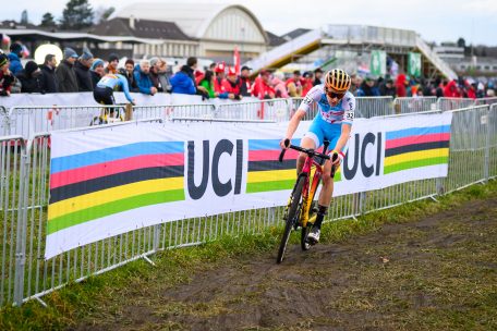 Bei der Cyclocross-WM 2020 in D&uuml;bendorf fuhr Christine Majerus auf den 15. Platz