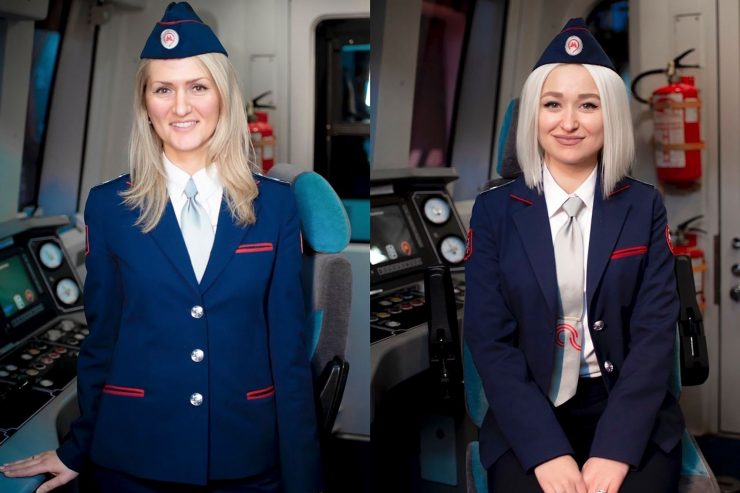 Moskauer Metro in Frauenhand / Erstmals dürfen auch Frauen den Beruf ausüben