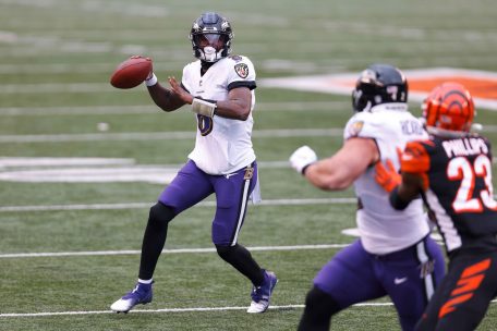 Die Baltimore Ravens k&ouml;nnten &uuml;berraschen: Das Team um Quarterback Lamar Jackson ist grundsolide und bestens zwischen Offensive und Defensive ausbalanciert