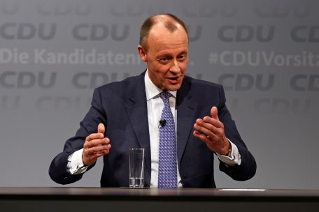 Friedrich Merz lag in Umfragen bislang vorne&nbsp;