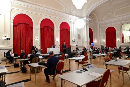 Parlament / Horeca-Hilfen und Schlichtungsprozedur stehen im Mittelpunkt der Diskussionen