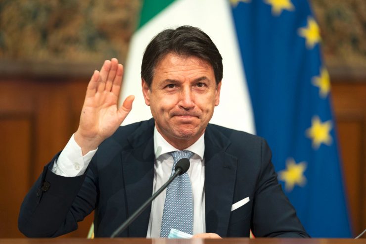 Italien / Premier Conte tritt zurück, um an der Macht zu bleiben
