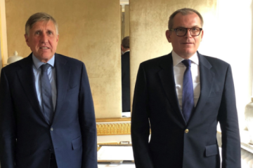 Sicherheit / Bausch empfängt Direktor der Europäischen Verteidigungsagentur