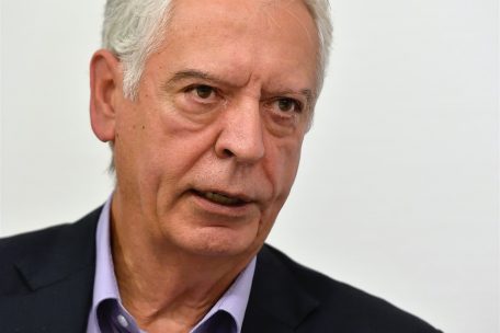Miguel Vicente Nunez (67), Pr&auml;sident der &bdquo;Union syndicale Luxembourg&ldquo; (USL), die die Interessen der rund 10.000 EU-Beamten in Luxemburg vertritt
