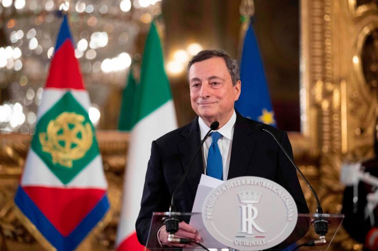Italien / Ex-EZB-Chef Mario Draghi soll mit Expertenregierung politisches Chaos beenden