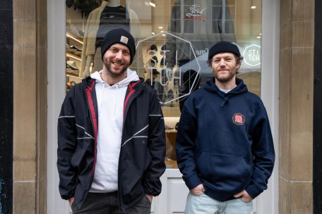 Dan Gantrel (l.) und sein Partner Denis Lotteau